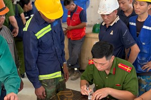 Công an phường Ngô Quyền mít tinh hưởng ứng Ngày toàn dân phòng, chống ma túy (26/6)