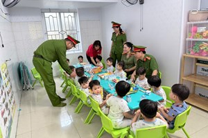 Công an phường Thành Đông tổ chức các hoạt động hưởng ứng “Tháng Nhân đạo” và Tháng hành động vì trẻ em năm 2026