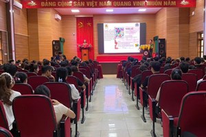 Công an phường Tứ Minh phối hợp với Trường Đại học Thành Đông tổ chức tuyên truyền phòng, chống tác hại của ma túy và thuốc lá điện tử
