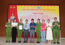 Công an xã Cẩm Giang: Lan tỏa phong trào thi đua từ cơ sở, xây dựng địa bàn an toàn, văn minh