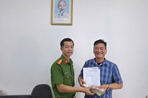 Công an xã Cẩm Giang phối hợp Nhân dân tìm chủ sở hữu 137 triệu đồng