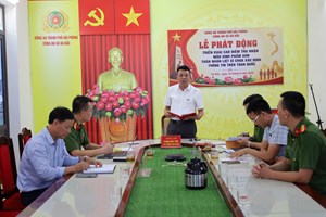 Công an xã Hà Bắc: cẩn trọng và quyết tâm cao độ rà soát các trường hợp thân nhân liệt sĩ trong diện lấy mẫu sinh phẩm ADN - hoạt động thiết thực hưởng ứng ngày thương binh liệt sĩ 27/7