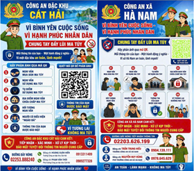 Công an xã Hà Nam, Công an Đặc khu Cát Hải: Ra mắt mô hình QR tiếp nhận phản ánh thông tin về ma túy