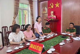 Công an xã Yết Kiêu phối hợp hỗ trợ người sau cai nghiện tiếp cận nguồn vốn vay ưu đãi