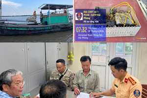 Đội Cảnh sát đường thuỷ số 1: Phát hiện, ngăn chặn 02 trường hợp khai thác thủy sản bằng kích điện