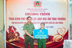 Khối An ninh nhân dân - Công an thành phố Hải Phòng: Ấm áp nghĩa tình “Mái ấm tình thương” cho thân nhân liệt sĩ
