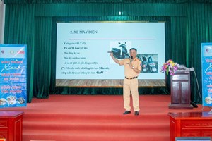 Phòng Cảnh sát giao thông: Tổ chức chuỗi hội nghị tuyên truyền an toàn giao thông đối với hội viên Hội Nông dân thành phố