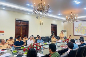 Phòng cảnh sát giao thông tổ chức buổi tiếp xúc với đại diện các cơ quan thông tấn, báo chí trên địa bàn thành phố thực hiện Chỉ thị số 08-CT/TU của Thành ủy