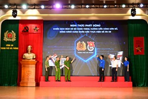 Ra quân Chiến dịch mùa hè số cùng VNeID, hướng dẫn công dân số, đồng hành cùng Nhân dân thực hiện Đề án 06