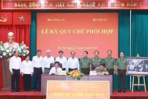 Tiếp tục tăng cường công tác phối hợp giữa Bộ Công an và Bộ Nội vụ