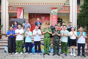 Xã Hà Bắc hưởng ứng giải chạy phong trào “Chung một quyết tâm xây dựng xã, phường, đặc khu không ma túy”