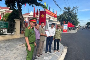 Xã Hà Bắc tiến hành bàn giao các tuyến đường đã đã ổn định về TTCC, TTĐT, TTĐH xây dựng diện mạo xã Hà Bắc văn minh