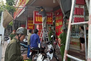 Công an xã Tiên Lãng: Phát huy vai trò nòng cốt bảo vệ môi trường và giải tỏa hành lang giao thông năm 2026