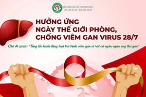 Bệnh viện CATP: Thông tin về Ngày Thế giới phòng, chống viêm gan vi rút