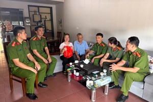 Công an phường Dương Kinh tổ chức nhiều hoạt động tri ân nhân kỷ niệm Ngày Thương binh - Liệt sĩ