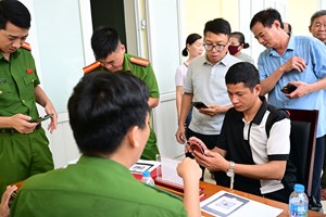 Công an phường Hưng Đạo: Tuyên truyền, phổ biến pháp luật tới chủ cơ sở, người quản lý các nhà trọ, nhà nghỉ, khách sạn, cơ sở lưu trú và kinh doanh có điều kiện