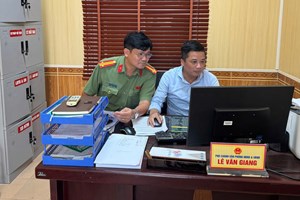 Công an xã Mao Điền chủ động tham mưu công tác bảo vệ bí mật nhà nước trên địa bàn xã