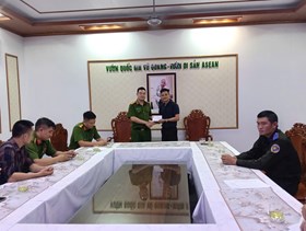 Công an xã Nam An Phụ vận động nhân dân tự nguyện giao nộp 03 cá thể động vật hoang dã