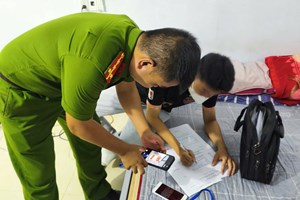 Công an xã Vĩnh Hoà tiếp tục thực hiện cao điểm Tháng hành động phòng, chống ma túy năm 2026