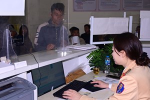 Giải quyết hơn 6.700 hồ sơ cấp đổi giấy phép lái xe cho người dân