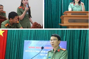 Phòng An ninh chính trị nội bộ thực hiện hiệu quả Nghị quyết 57-NQ/TW ngày 22/12/2024 của Bộ Chính trị trong công tác bảo vệ nền tảng tư tưởng của Đảng trên không gian mạng.