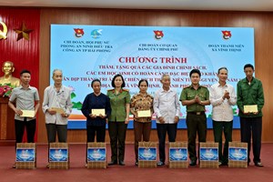 Phòng An ninh điều tra: Thiết thực hoạt động "Đền ơn đáp nghĩa" hướng tới ngày Thương binh - Liệt sĩ 27/7