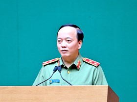 Tập trung triển khai các dự án trọng điểm và đẩy nhanh tiến độ giải ngân trong Công an nhân dân