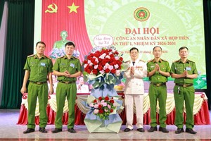 Tổ chức thành công Đại hội Hội Cựu Công an nhân dân xã Hợp Tiến lần thứ I, nhiệm kỳ 2026 – 2031