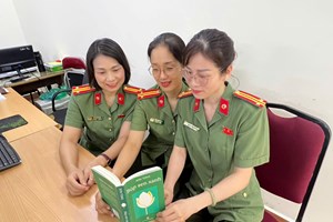 Tuổi trẻ Phòng An ninh chính trị nội bộ, Công an thành phố lan tỏa văn hóa đọc, thi đua lập thành tích chào mừng 80 năm Ngày truyền thống lực lượng An ninh nhân dân
