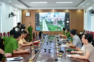 UBND phường Gia Viên: Sử dụng flycam hỗ trợ công tác bảo đảm trật tự đô thị