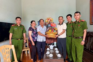 Văn phòng Cơ quan Cảnh sát điều tra: Tri ân người có công bằng những việc làm thiết thực