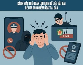Cảnh báo thông tin sai lệch về triển khai chiến dịch làm giàu, làm sạch dữ liệu đất đai