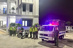 Công an xã Hà Bắc: Xuyên đêm, xuyên lễ giữ bình yên cho Nhân dân nghỉ lễ Quốc khánh 2/9