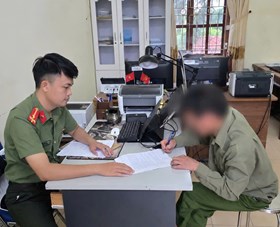 Công an xã Hà Nam xử lý 01 trường hợp chia sẻ bài viết của Trang thông tin phản động có nội dung xuyên tạc, sai sự thật 