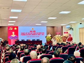 Đại hội thành lập Hội Cựu Công an nhân dân phường An Biên nhiệm kỳ 2026 - 2031