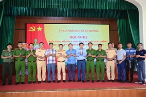 Đội CSGT đường bộ số 4: Xây dựng “điểm” mô hình “Tổ lái xe an toàn giao thông” tại Công ty TNHH Phát triển Xây dựng và DVTM Thái Dương