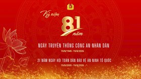 KỶ NIỆM 81 NĂM NGÀY TRUYỀN THỐNG CÔNG AN NHÂN DÂN (19/8/1945 - 19/8/2026) VÀ 21 NĂM NGÀY HỘI TOÀN DÂN BẢO VỆ AN NINH TỔ QUỐC (19/8/2005 - 19/8/2026)