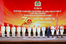 Lực lượng Cảnh sát kinh tế sẽ lập thêm nhiều chiến công, thành tích mới; xứng đáng là “thanh bảo kiếm sắc bén”