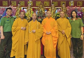 Phòng An ninh nội địa chủ trì, phối hợp Công an các đơn vị, địa phương bảo đảm an ninh trật tự Đại lễ Vu lan 2026.
