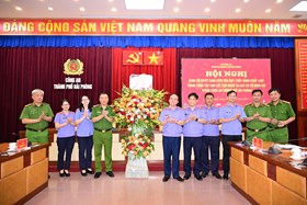 Viện Kiểm sát nhân dân tối cao kiểm tra, hướng dẫn việc chấp hành pháp luật trong công tác tạm giữ, tạm giam tại các cơ sở giam giữ trong CATP Hải Phòng