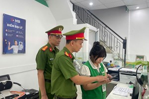 Công an phường Hải Dương tổ chức tuyên truyền PCCC và CNCH, pháp luật về thuế cho hộ kinh doanh và doanh nghiệp.