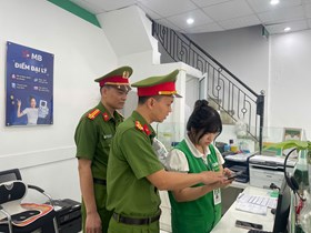 Công an phường Hải Dương tổ chức tuyên truyền PCCC và CNCH, pháp luật về thuế cho hộ kinh doanh và doanh nghiệp.