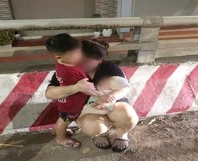 Công an phường Kiến An kịp thời ngăn chặn người mẹ định ôm 2 con nhảy cầu tự tử