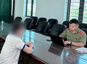 Công an phường Trần Hưng Đạo: Tuyên truyền, giáo dục, nhắc nhở 01 công dân tương tác nội dung xấu độc trên mạng xã hội