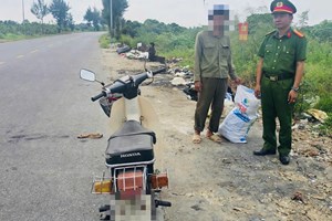 Công an xã Hà Bắc: Xử lý 8 trường hợp đổ chất thải rắn thông thường, rác thải sinh hoạt trái quy định gây ô nhiễm môi trường