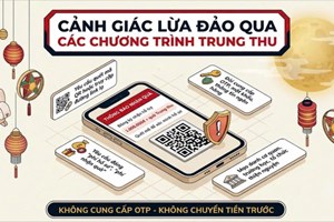 Phòng An ninh mạng và phòng, chống tội phạm sử dụng công nghệ cao: Cảnh báo tội phạm lợi dụng Tết Trung thu để lừa đảo chiếm đoạt tài sản