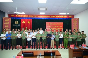 Phòng Quản lý xuất nhập cảnh: Ký kết quy chế phối hợp, hướng tới nâng cao năng lực Cảng HKQT Cát Bi bảo đảm an ninh, thông minh, thân thiện trong tình hình mới