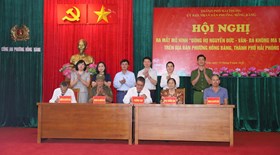 Phường Hồng Bàng triển khai mô hình “Dòng họ Nguyễn Đức – Văn – Bá không ma túy”
