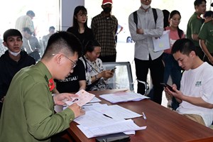 Thư cảm ơn xúc động gửi tới Phòng Hồ sơ nghiệp vụ Công an TP Hải Phòng