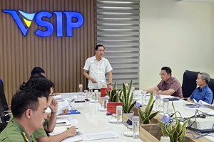 Ban Chỉ đạo Phòng, chống khủng bố thành phố Hải Phòng kiểm tra, tuyên truyền, hướng dẫn công tác phòng, chống khủng bố tại Khu công nghiệp VSIP Hải Phòng
